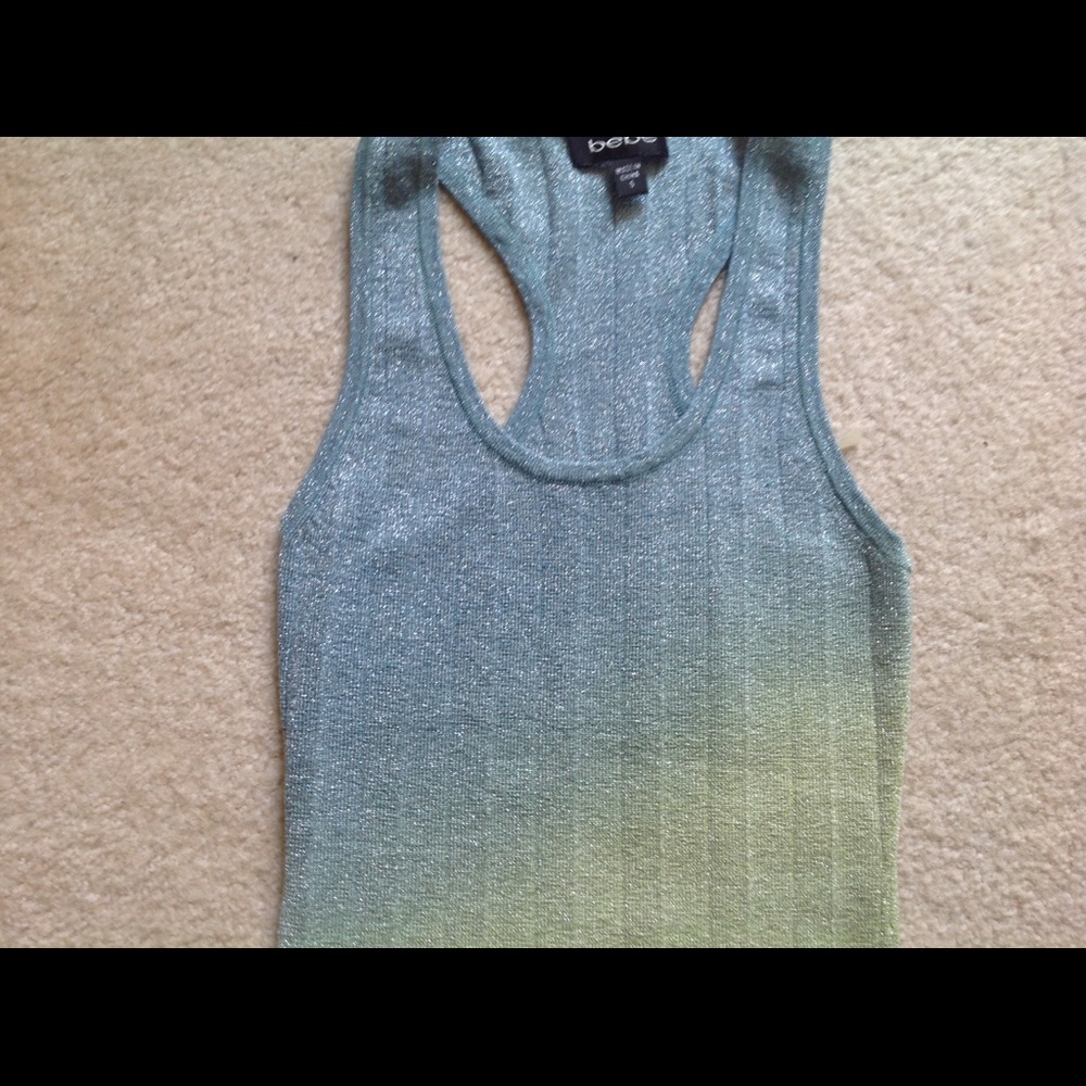 Bebe knit Ombré tank